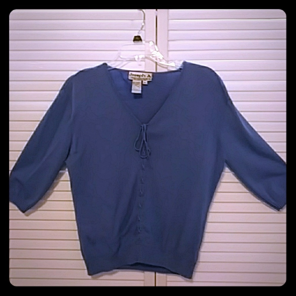 Sky Blue Women's Knit Shirt